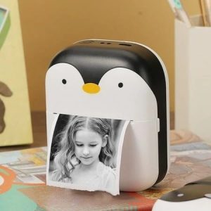 the-adorable-penguin-design-rechargeable-portable-mini-printer